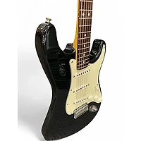 Used Fender American Standard Stratocaster Black Solid Body Electric Guitar