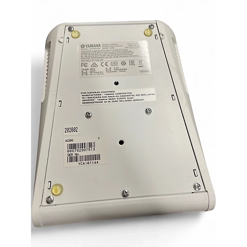 Used Yamaha AG06 Unpowered Mixer