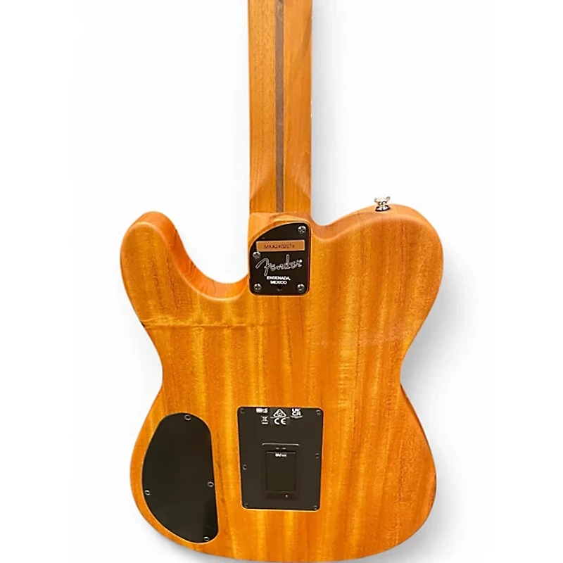 Used Fender Acoustasonic Player Telecaster Sunburst Acoustic Electric Guitar