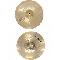 Used SABIAN 14in AAX MEDIUM HI HAT PAIR Cymbal