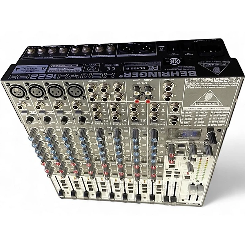 Used Behringer Xenyx 1622FX Unpowered Mixer