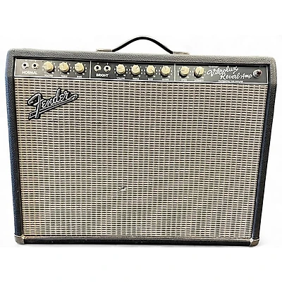 Used Fender Custom Vibrolux Reverb Tube Guitar Combo Amp