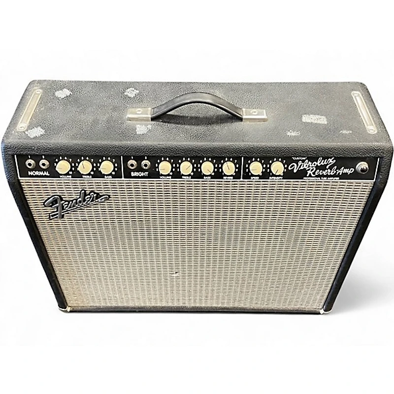 Used Fender Custom Vibrolux Reverb Tube Guitar Combo Amp