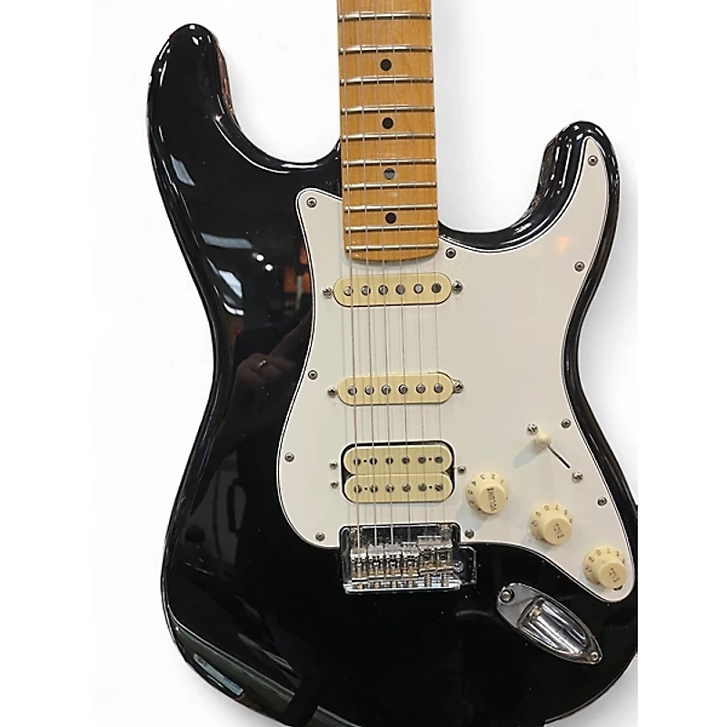 Used Fender Player II Stratocaster Black Solid Body Electric Guitar