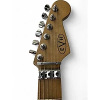 Used EVH Striped Series Frankie striped Solid Body Electric Guitar