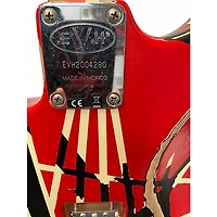 Used EVH Striped Series Frankie striped Solid Body Electric Guitar