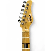 Used Schecter Guitar Research PT Fastback Black Solid Body Electric Guitar