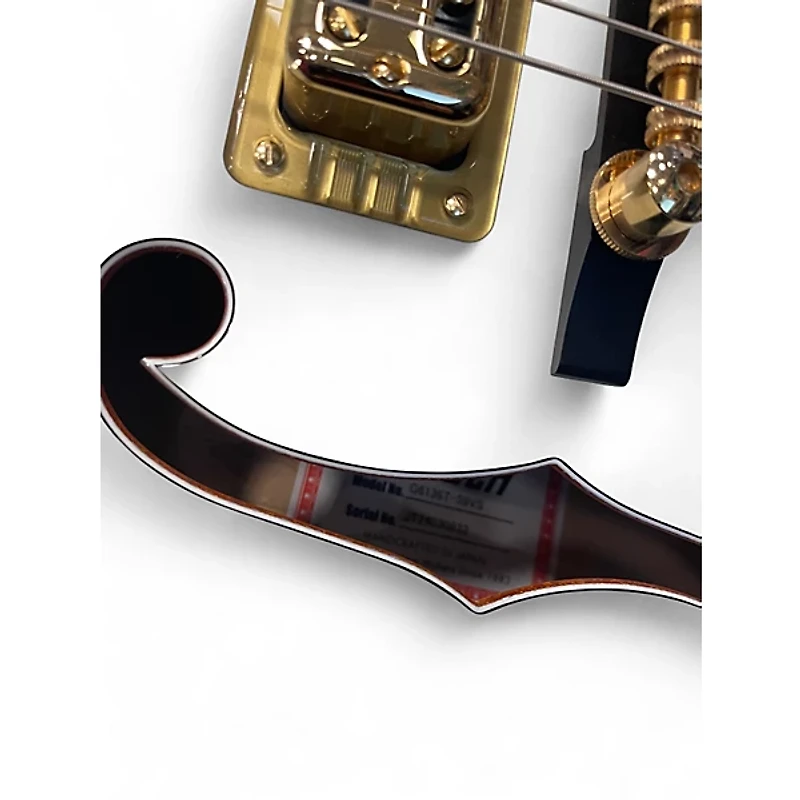 Used Gretsch Guitars G6136T White Falcon Bigsby White Hollow Body Electric Guitar