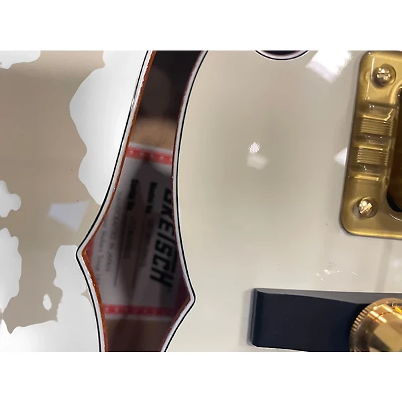 Used Gretsch Guitars G6136T White Falcon Bigsby White Hollow Body Electric Guitar