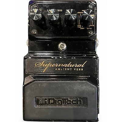 Used DigiTech Hardwire Supernatural Ambient Stereo Reverb Effect Pedal