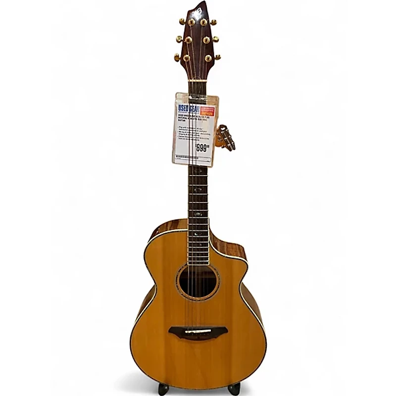 Used Breedlove AC25/SR PLUS Natural Acoustic Electric Guitar