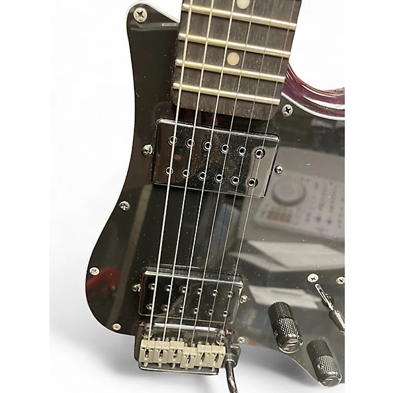 Used Schecter Guitar Research TRADITIONAL PROFESSIONAL Trans Purple Solid Body Electric Guitar