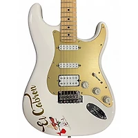 Used Fender Player Stratocaster Olympic White Solid Body Electric Guitar