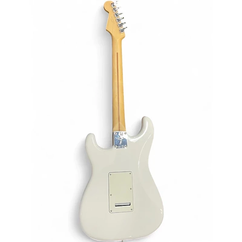 Used Fender Player Stratocaster Olympic White Solid Body Electric Guitar