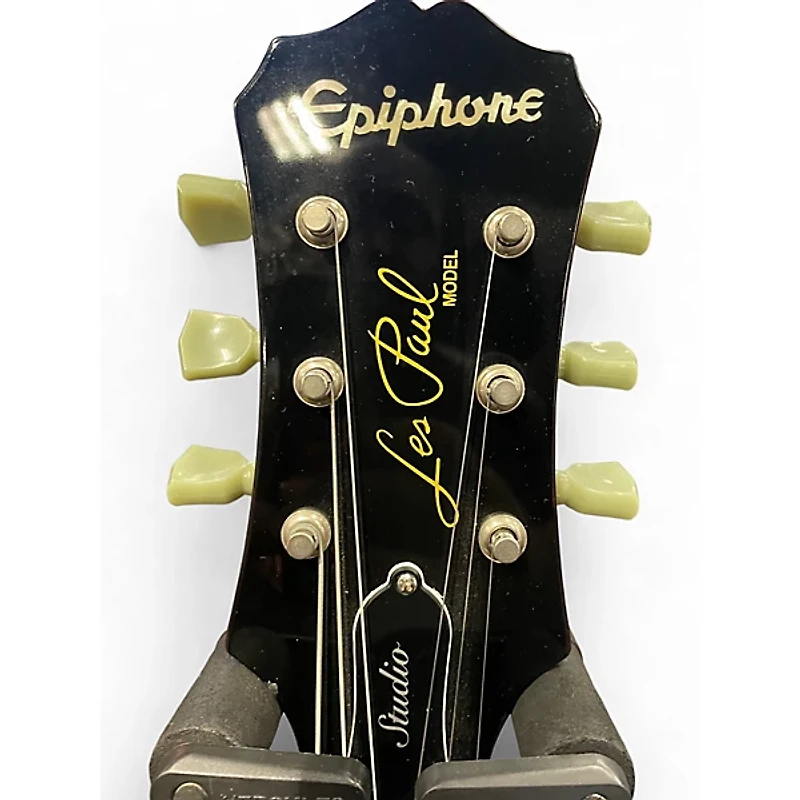 Used Epiphone Les Paul Studio Maroon Solid Body Electric Guitar