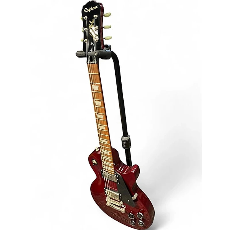 Used Epiphone Les Paul Studio Maroon Solid Body Electric Guitar