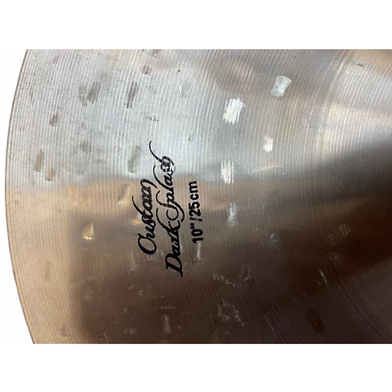 Used Zildjian 10in K Custom Dark Splash Cymbal