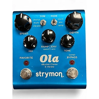 Used Strymon Ola dBucket Chorus and Vibrato Effect Pedal