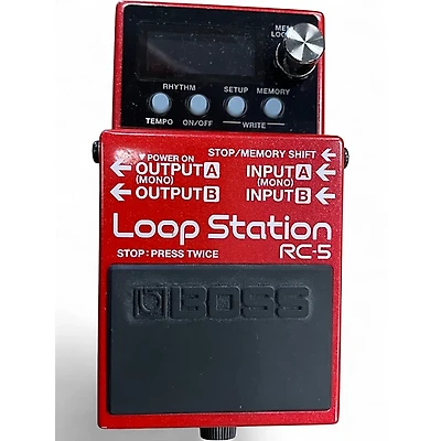 Used BOSS RC50 Loop Station Pedal