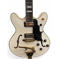 Used Guild Starfire VI Olympic White Hollow Body Electric Guitar