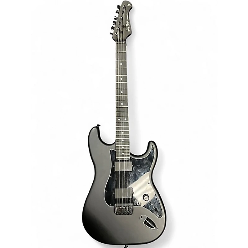 Used Harley Benton STANDARD SERIES S STYLE Satin Black Solid Body Electric Guitar