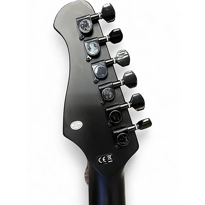 Used Harley Benton STANDARD SERIES S STYLE Satin Black Solid Body Electric Guitar