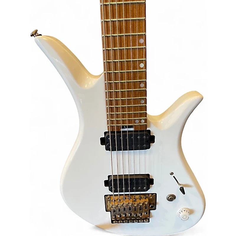 Used Legator CC7 Arctic White Solid Body Electric Guitar