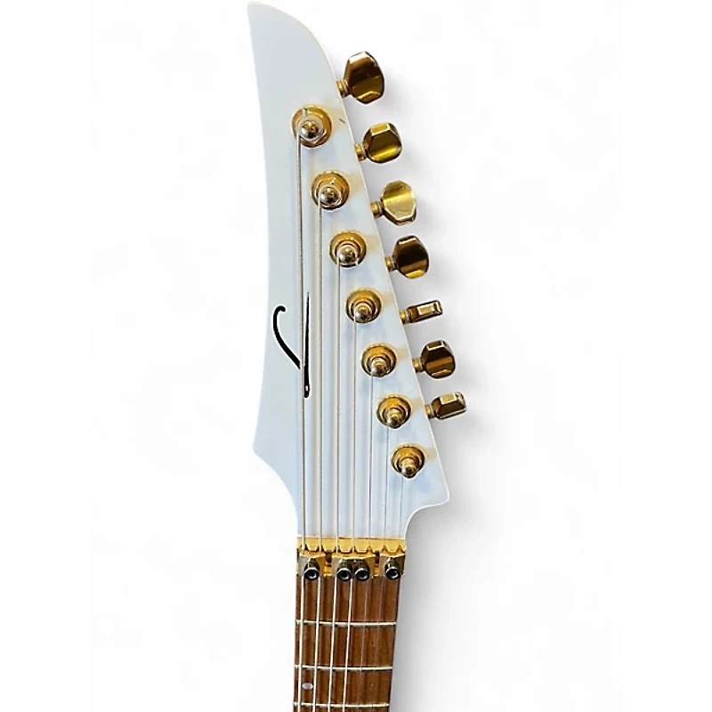 Used Legator CC7 Arctic White Solid Body Electric Guitar