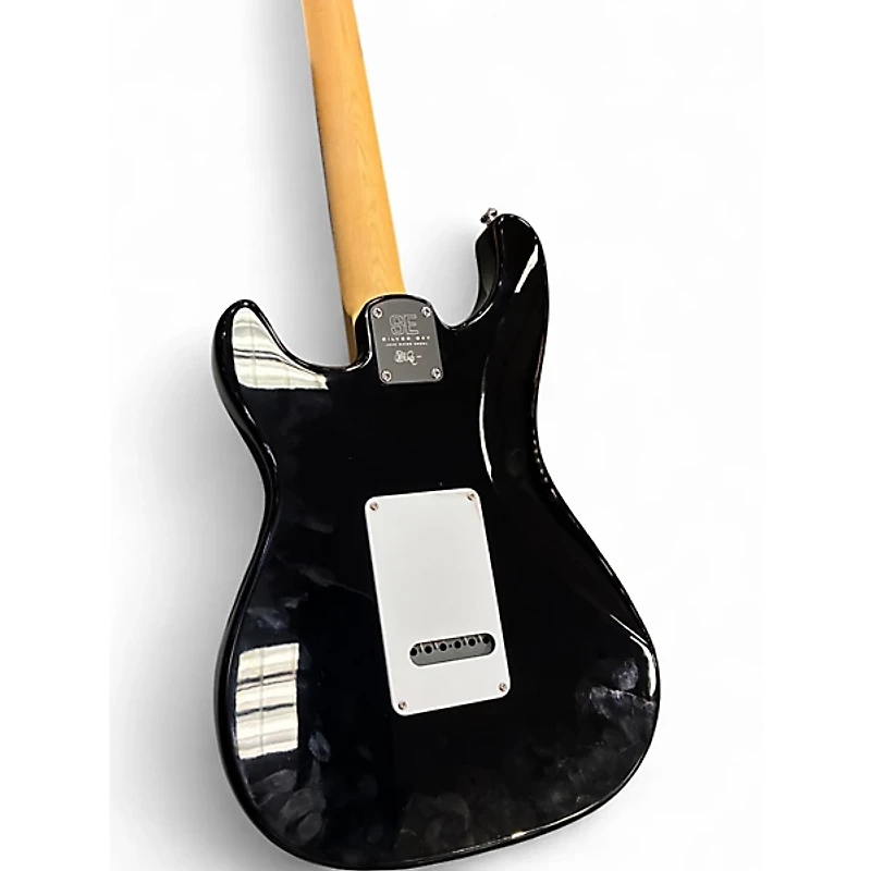 Used PRS SE Silver Sky Black Solid Body Electric Guitar