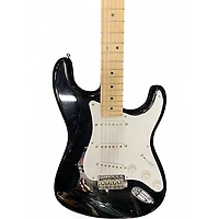Used Fender Artist Series Eric Clapton Stratocaster Black Solid Body Electric Guitar