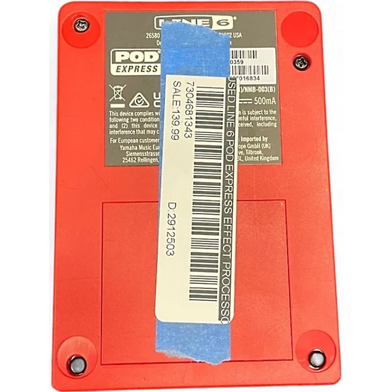 Used Line 6 POD EXPRESS Effect Processor