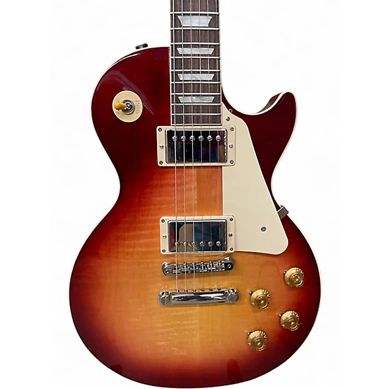 Used Gibson Les Paul Standard Sunburst Solid Body Electric Guitar