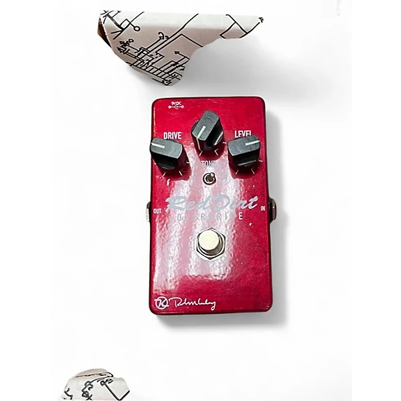 Used Keeley Red Dirt Overdrive Effect Pedal