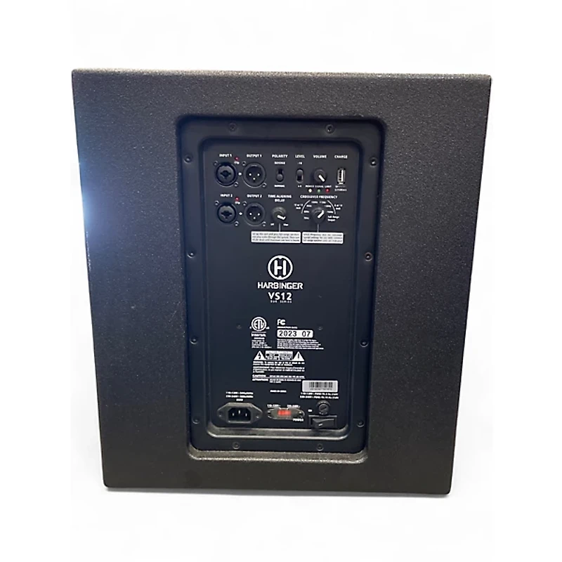 Used Harbinger VARI VS12 Powered Subwoofer