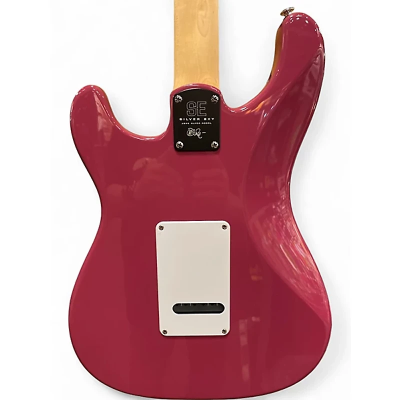 Used PRS SE Silver Sky DRAGONFRUIT Solid Body Electric Guitar