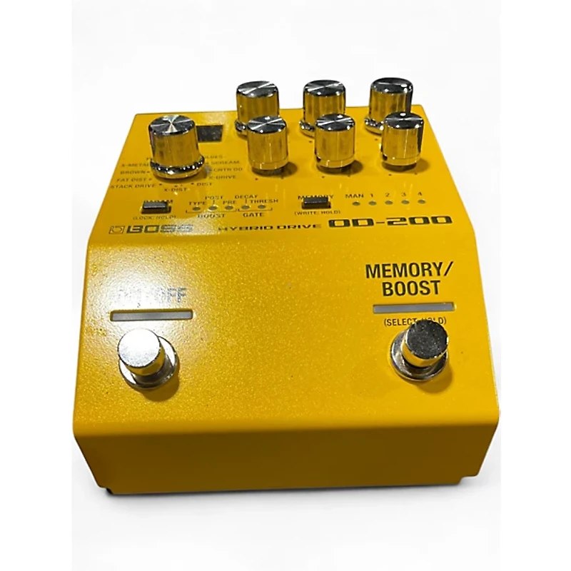 Used BOSS OD200 Digital Delay Effect Pedal