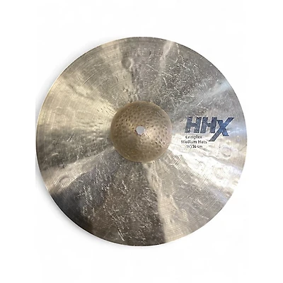 Used SABIAN 14in HHX COMPLEX MEDIUM HATS PAIR Cymbal
