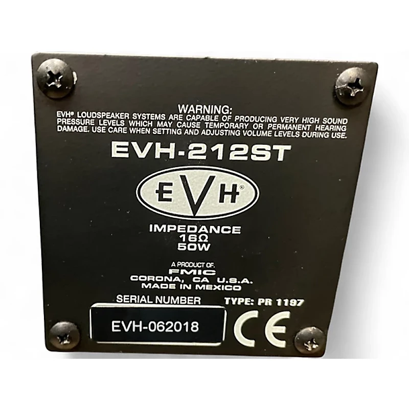 Used EVH 5150 212ST 2x12 Guitar Cabinet