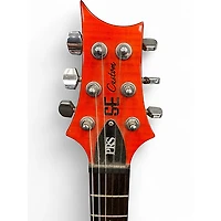 Used PRS SE Custom 24 Red Solid Body Electric Guitar