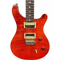 Used PRS SE Custom 24 Red Solid Body Electric Guitar