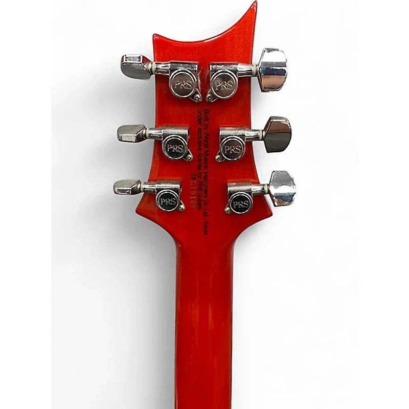 Used PRS SE Custom 24 Red Solid Body Electric Guitar