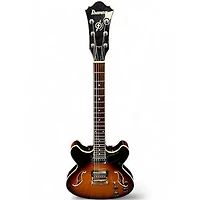 Used Ibanez AS73 Artcore Tobacco Sunburst Hollow Body Electric Guitar