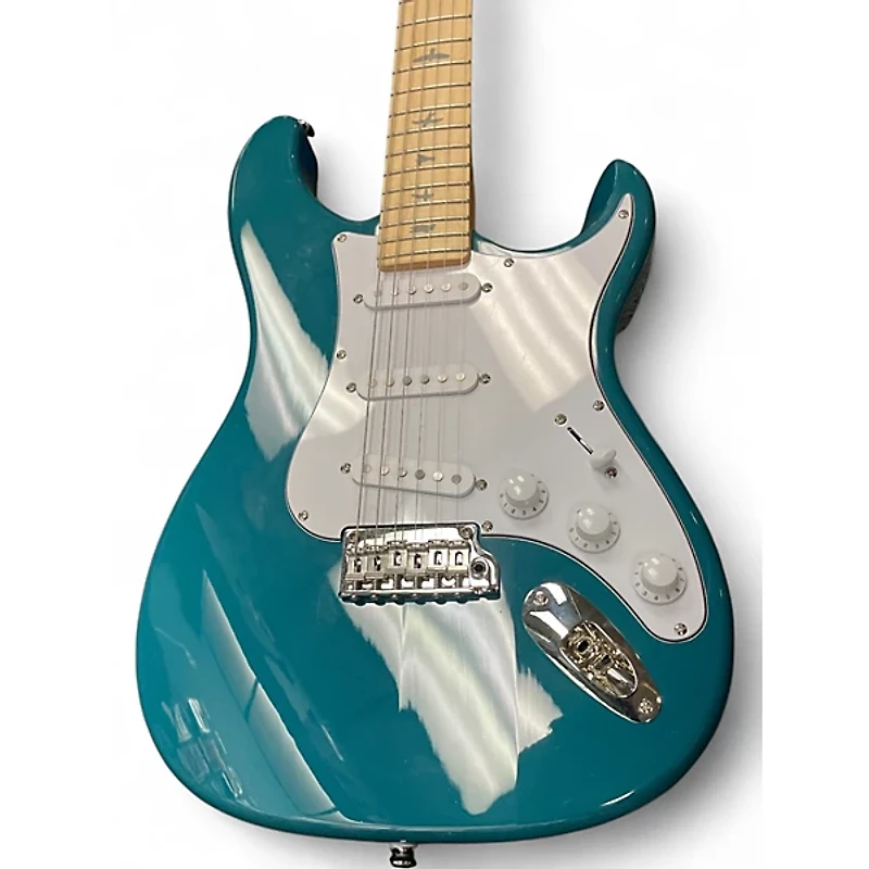 Used PRS SE Silver Sky Nylon Blue Solid Body Electric Guitar