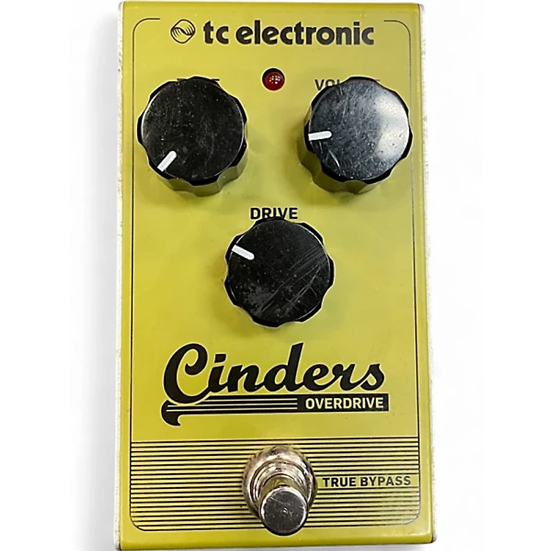 Used TC Electronic Cinders Overdrive Effect Pedal