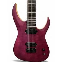 Used Schecter Guitar Research Tao 7 Trans Purple Solid Body Electric Guitar