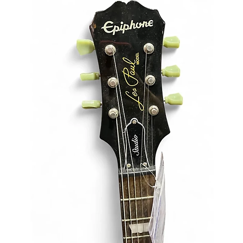 Used Epiphone Les Paul Studio Wine Red Solid Body Electric Guitar