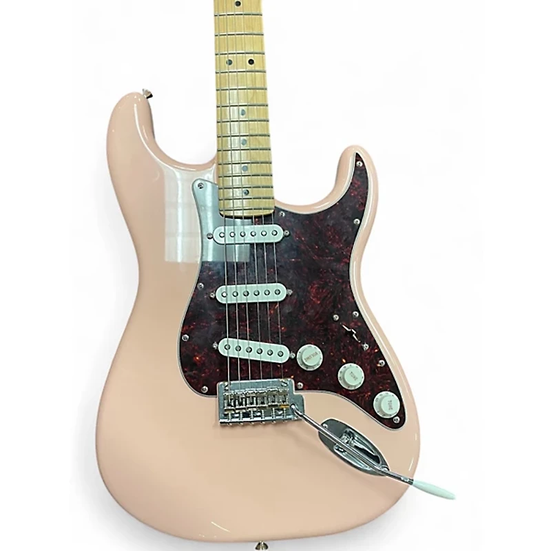 Used Fender Player Stratocaster Shell Pink Solid Body Electric Guitar