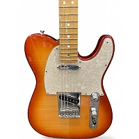 Used Fender Player Plus Telecaster Plus Top Sienna Sunburst Solid Body Electric Guitar