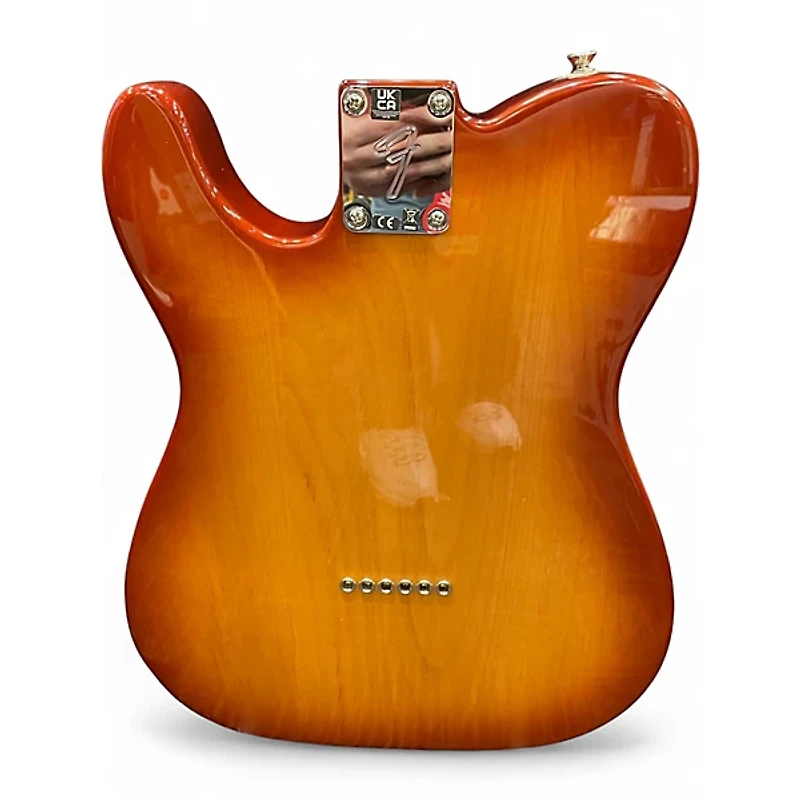 Used Fender Player Plus Telecaster Plus Top Sienna Sunburst Solid Body Electric Guitar