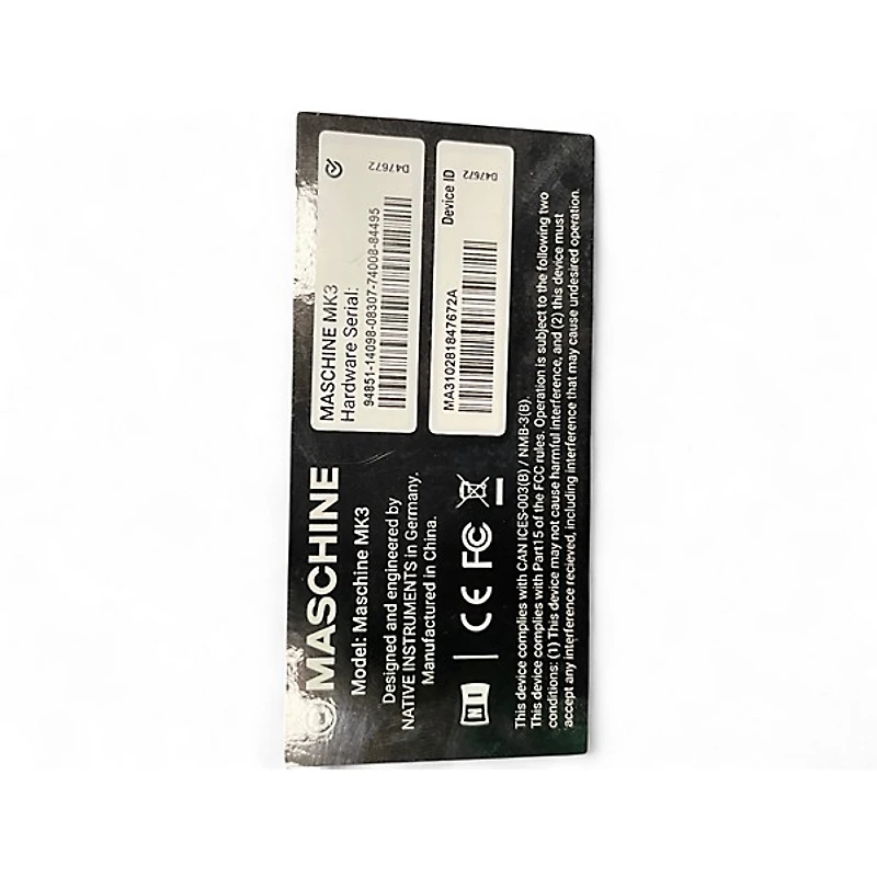 Used Native Instruments Maschine MKIII MIDI Controller